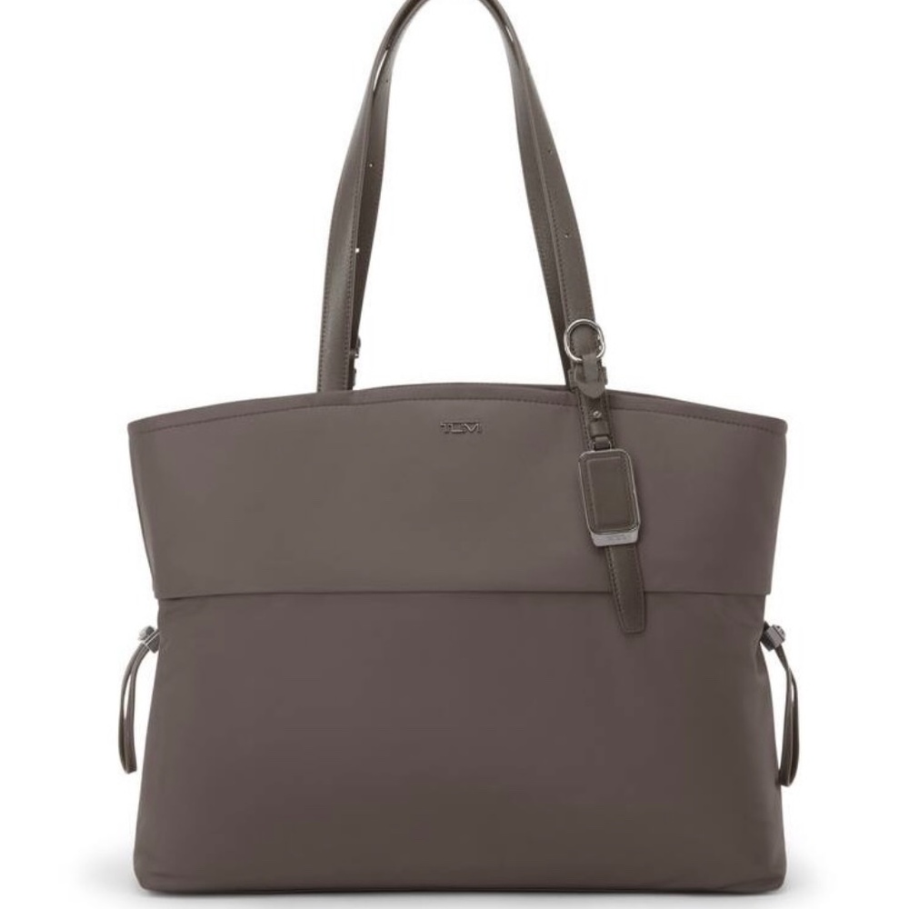 NEW! TUMI Cam Large Tote Travel Laptop Bag Purse Mink NWT